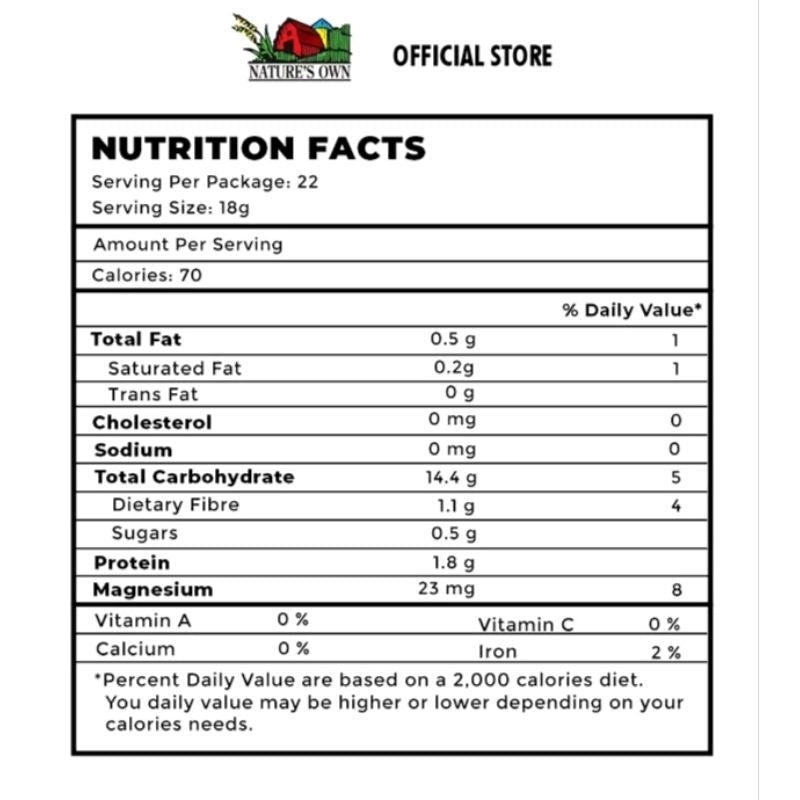 Nature's Own Instant Brown Rice Powder