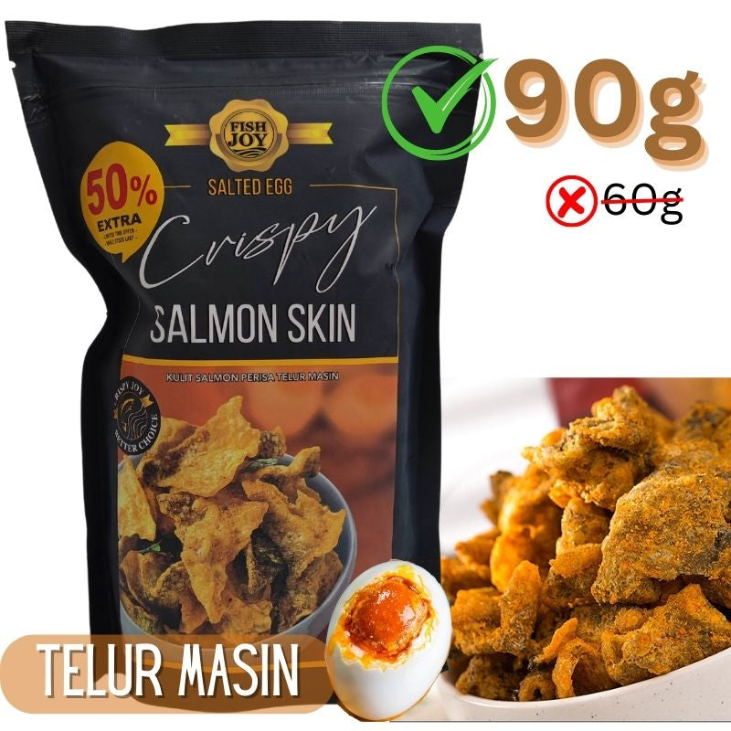 Salmon Fish Skin Salted Egg and Products