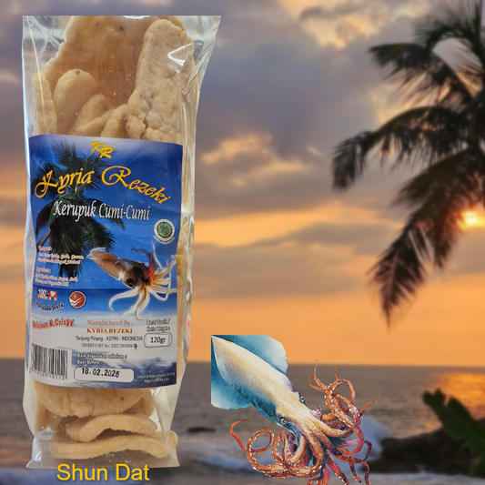 Indonesia Cuttlefish Cracker(Cumi Cumi) and products