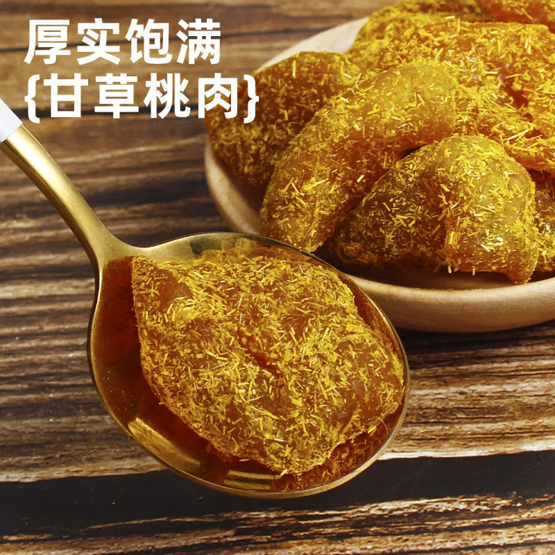 Dried Olive / Dried Peach / Liquorice Plum / Calamansi / Dried Pomelo Cube / Dried Roselle / Liquorice Kumquat / Loquat Fruit