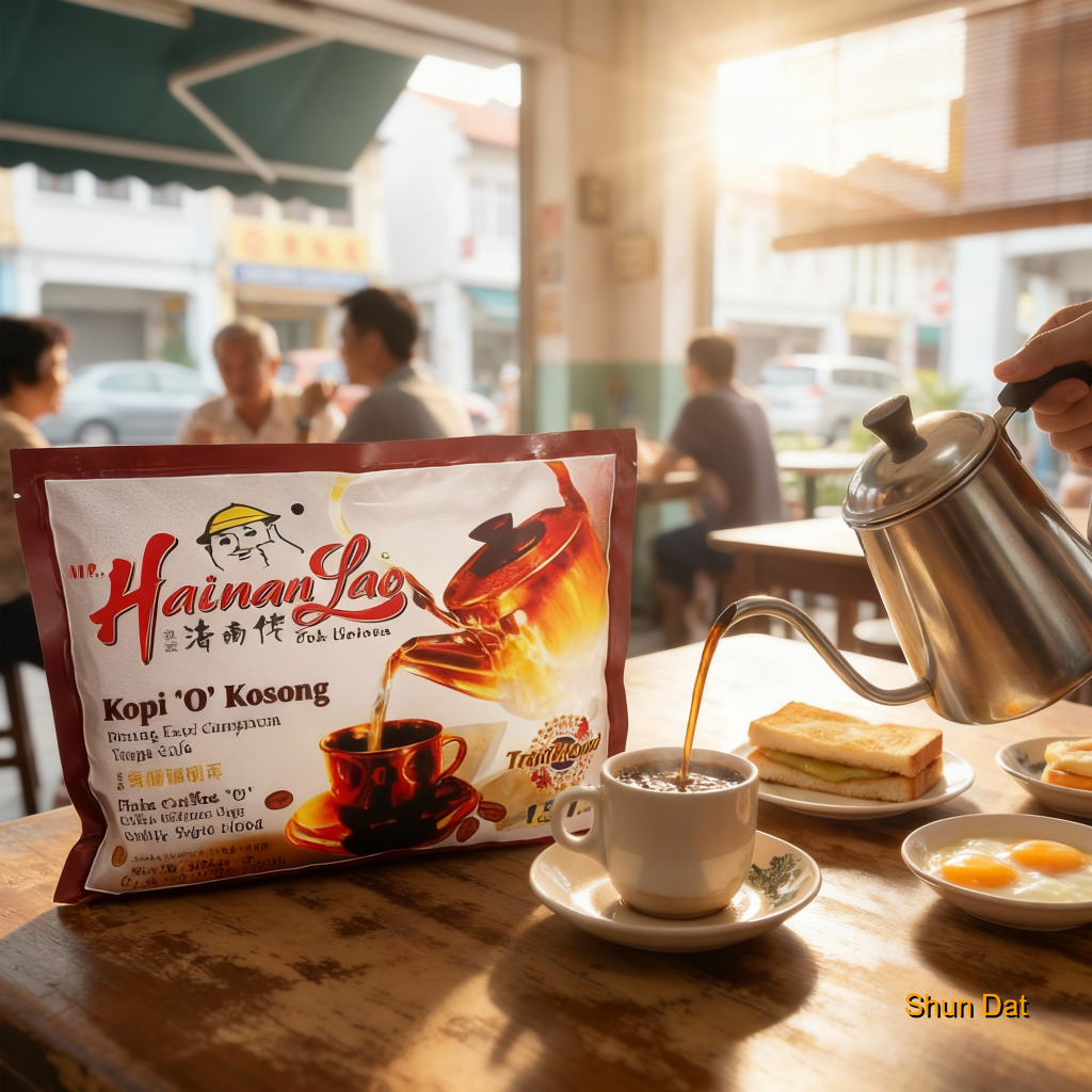 Si Wan Dao Hong Gim Hainan Coffee-O (No Sugar)