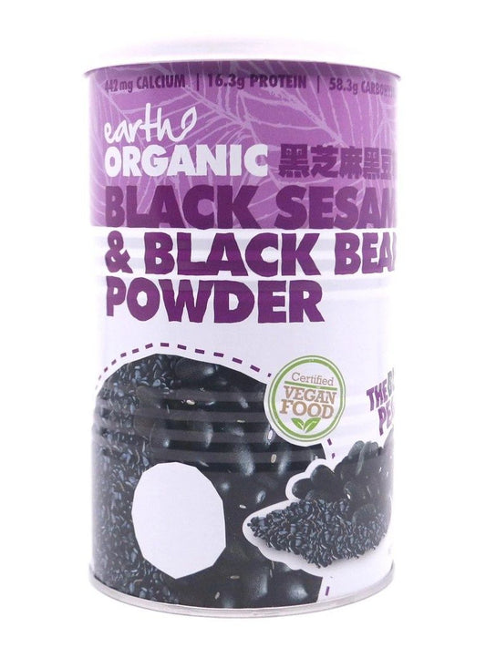 Earth Living Organic Black Sesame & Black Bean Powder and Products