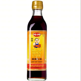 Popo Light Soy Sauce and Condiments