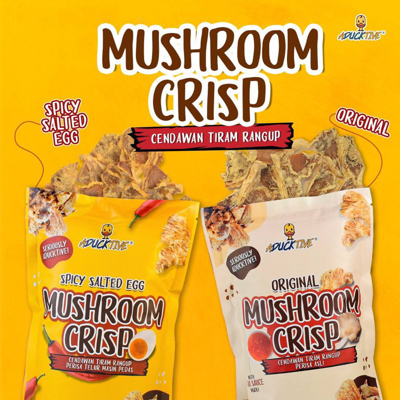 Aducktive Salted Egg Cornflakes/Mushroom Crisp and Products (Original/Spicy)
