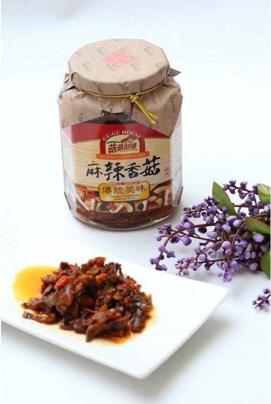 Taiwan GuGu House Specialty Spicy Mushrooms Sauce