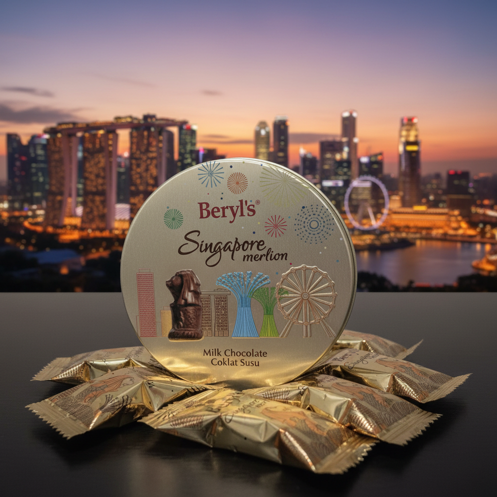 Beryl’s Singapore Merlion Milk Chocolate