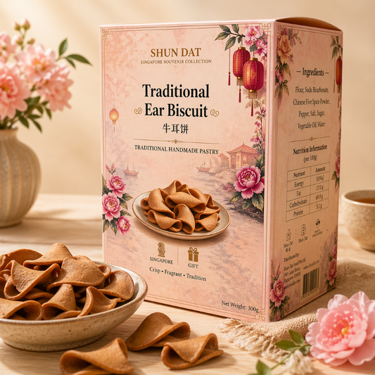 Traditional Ear Biscuit Singapore Souvenir Collection