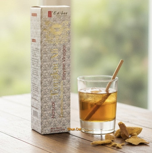 Edibee Tongkat Ali Enzyme Vinegar and Product