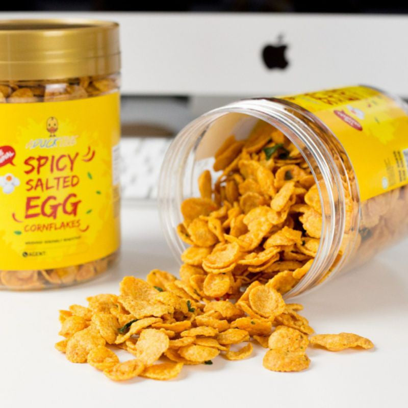 Aducktive Salted Egg Cornflakes/Mushroom Crisp and Products (Original/Spicy)
