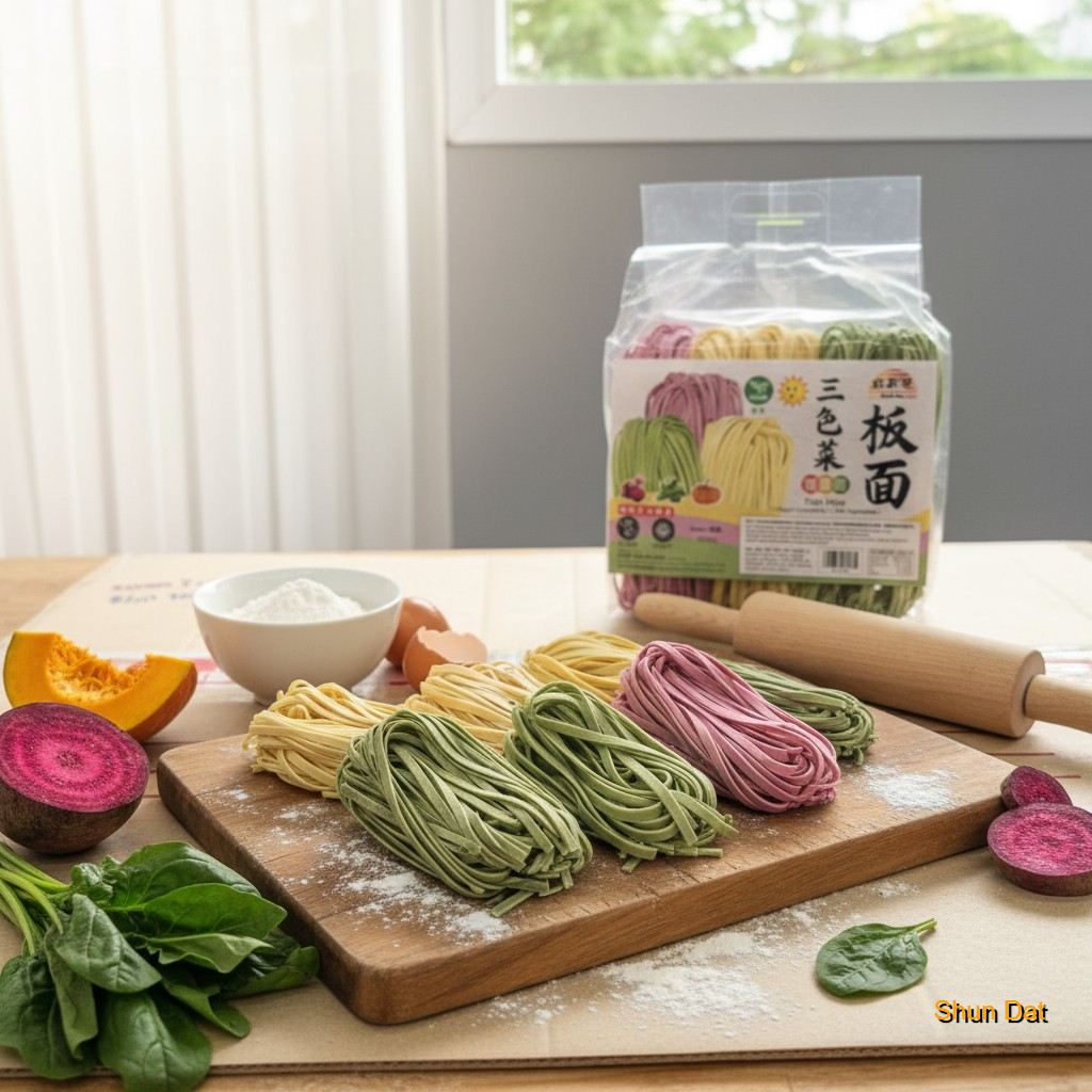 Hao Xin Xian 3 Mix Veg Pan Mee and Products