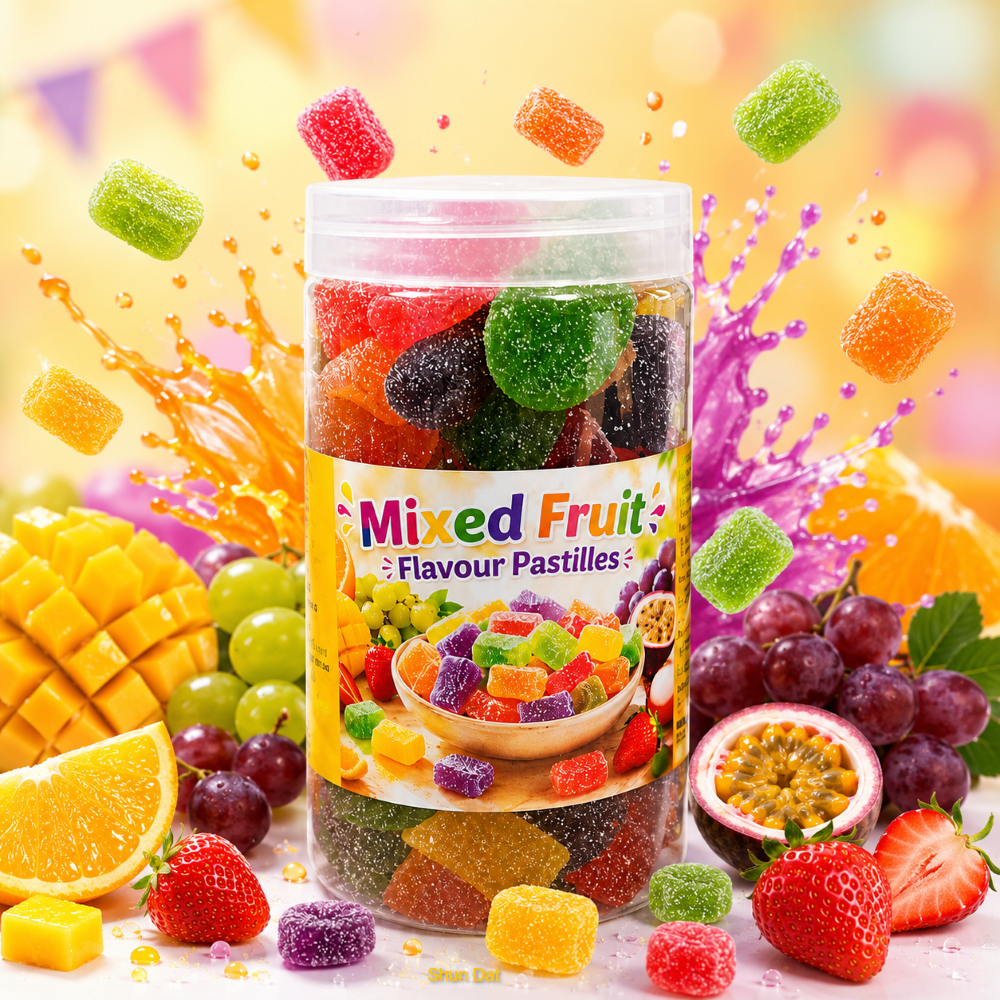 Mixed Fruit Flavour Pastilles