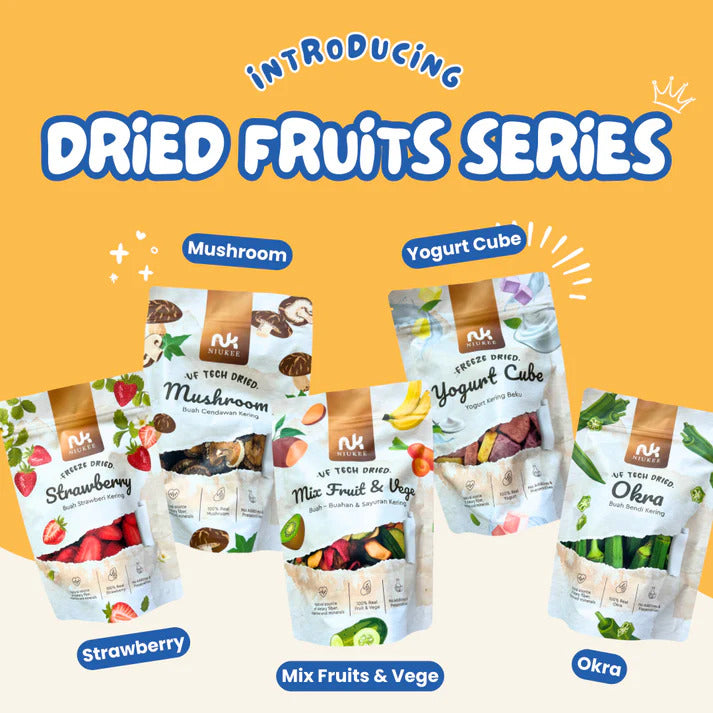 Niukee VF Tech Dried Mix Fruit & Vege