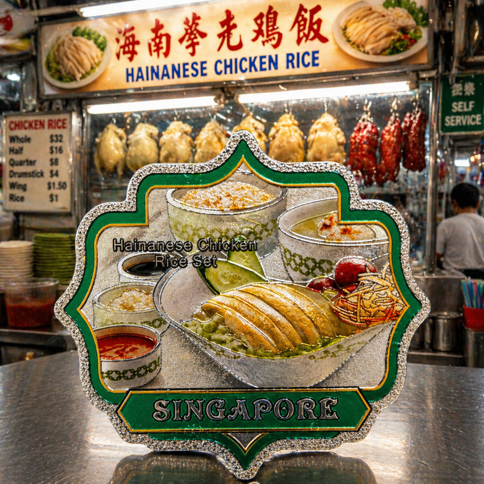 Singapore Banknote Fridge Magnet (SG Souvenir Gift /Office Notice Board Magnet)