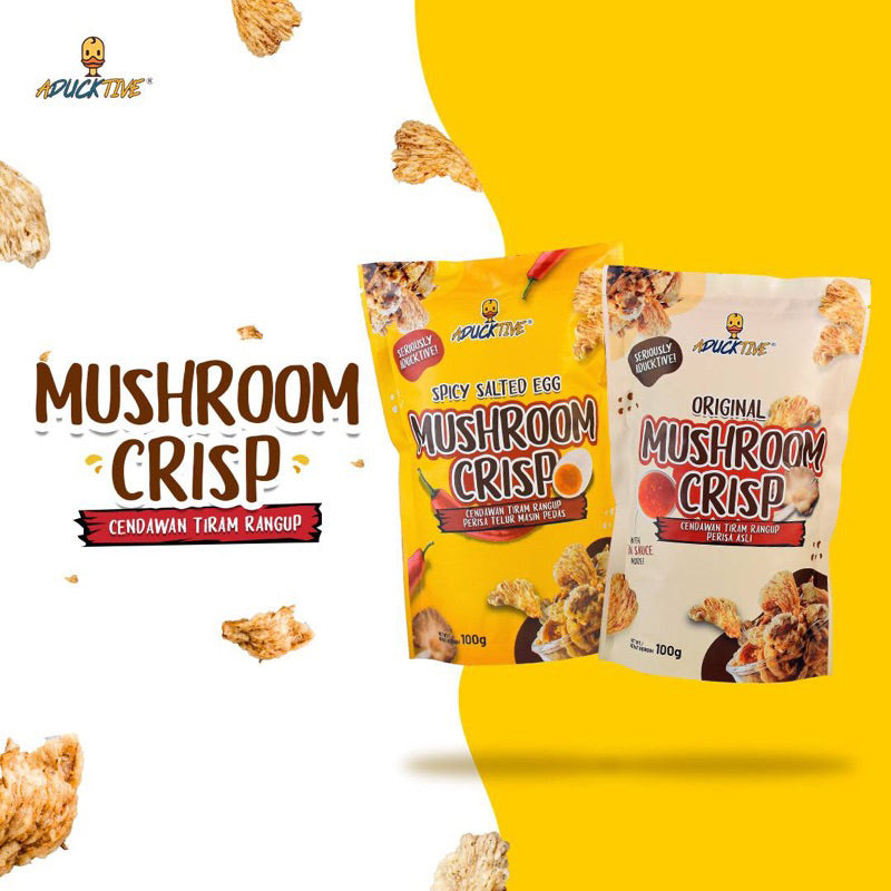Aducktive Salted Egg Cornflakes/Mushroom Crisp and Products (Original/Spicy)