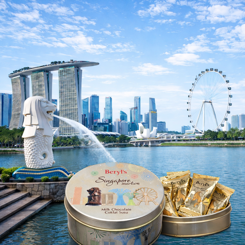 Beryl’s Singapore Merlion Milk Chocolate