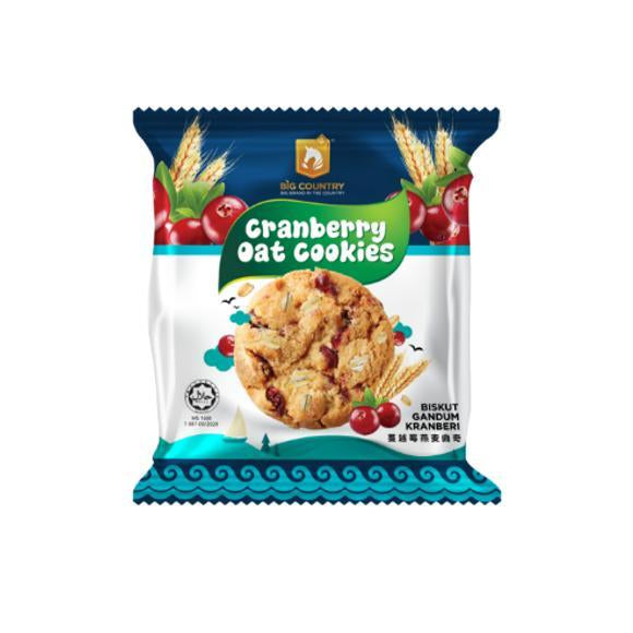 Cranberry Oat Cookies Big Country and Products