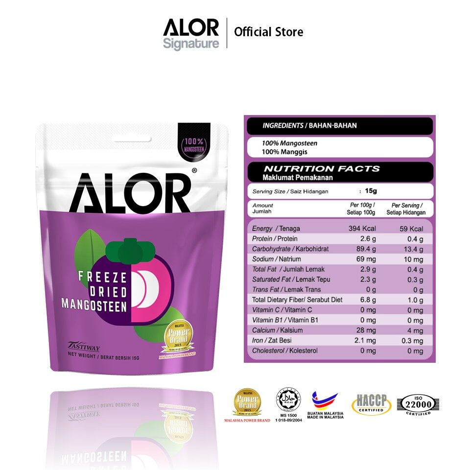 Alor Freeze Dried Mangosteen 50g