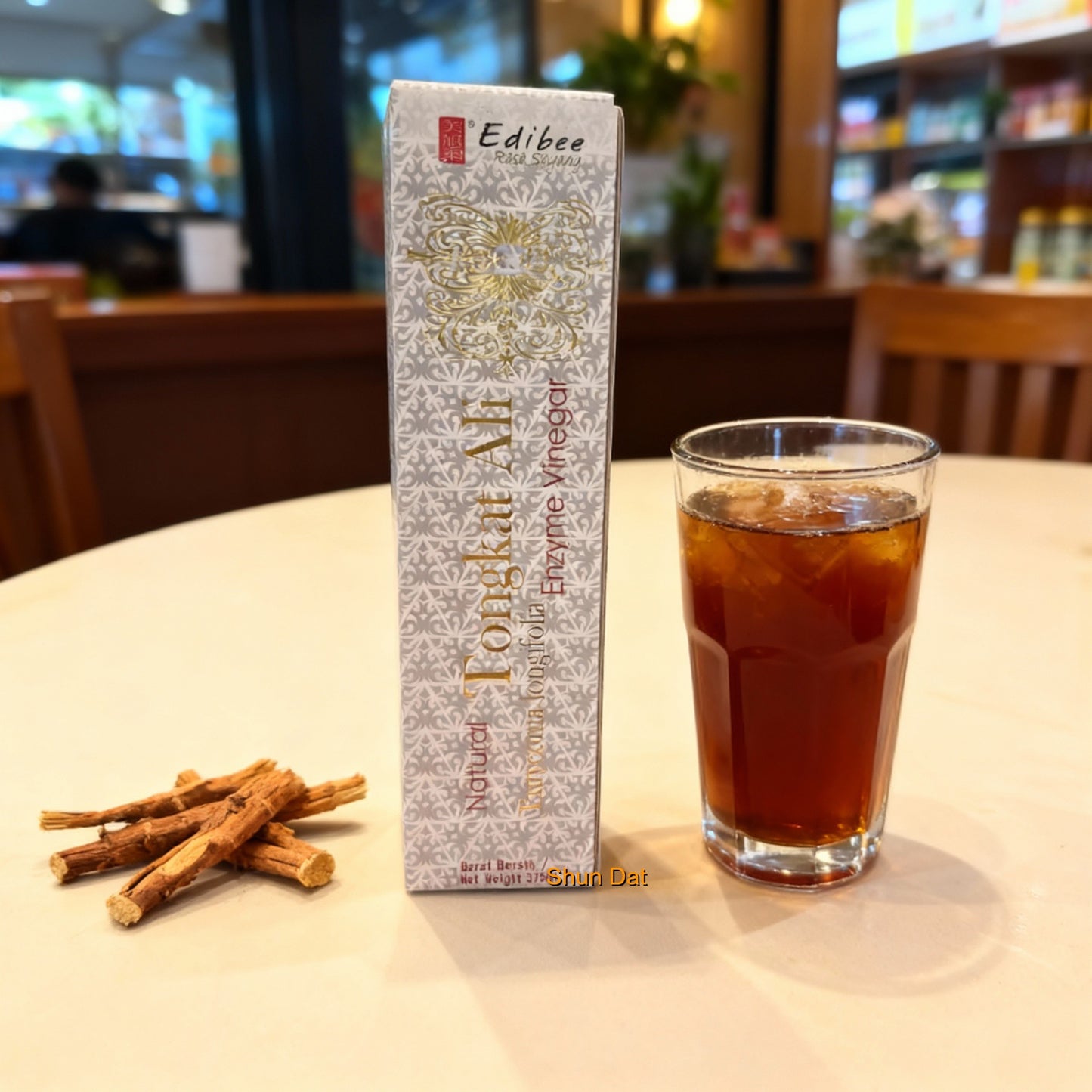 Edibee Tongkat Ali Enzyme Vinegar and Product