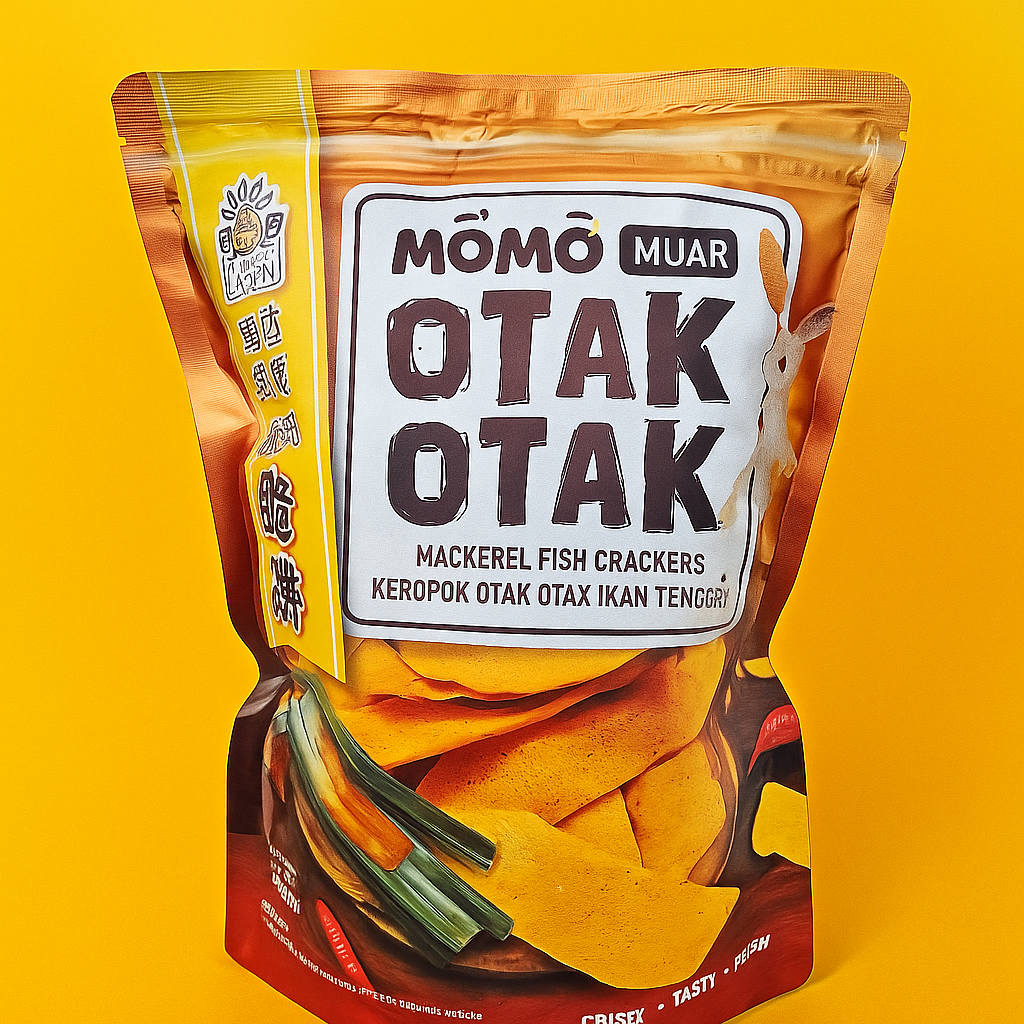 Muar Otak Otak Mackerel Fish Cracker and Product