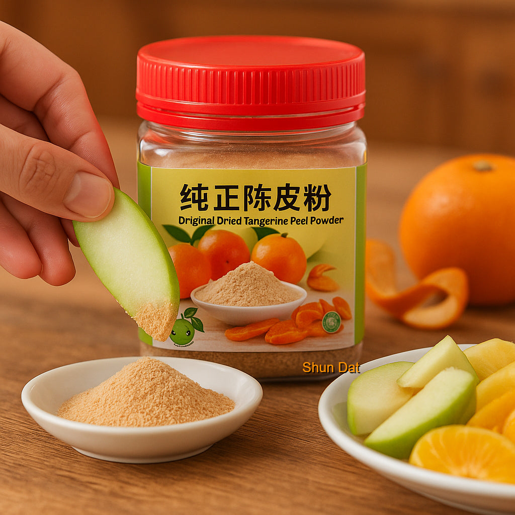 Genting Highlands Famous Original Dried Tangerine/Orange Peel Powder 100gm | Natural Citrus Fruit Powder | Product of Malaysia