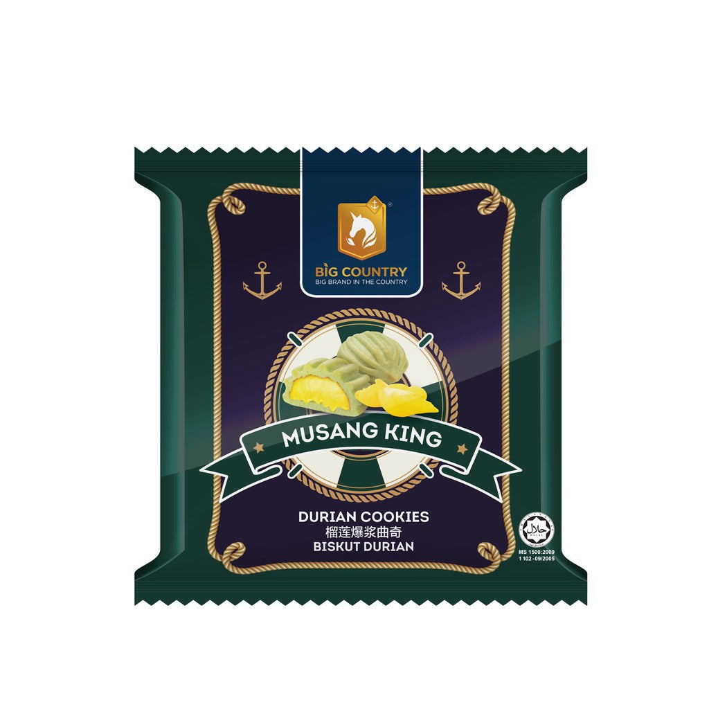 Musang King Durian Cookies Big Country and Products