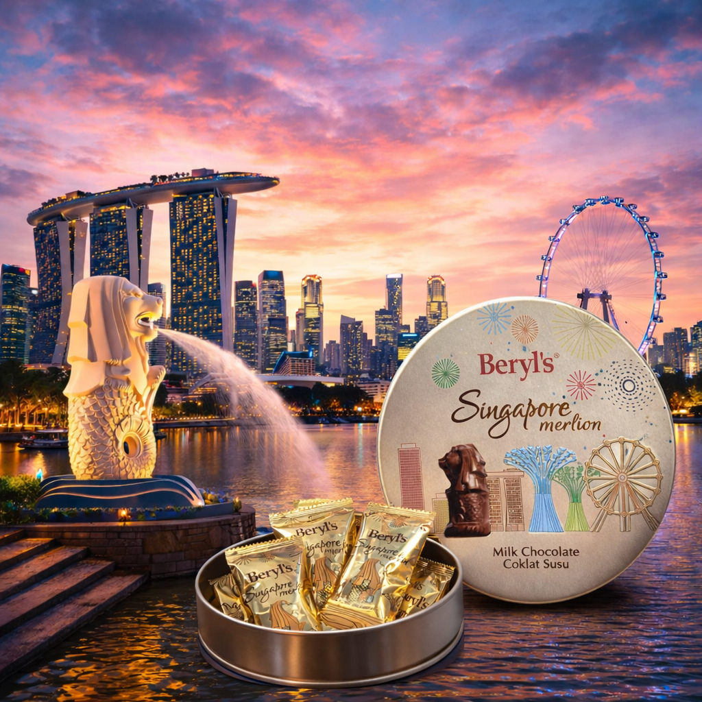 Beryl’s Singapore Merlion Milk Chocolate