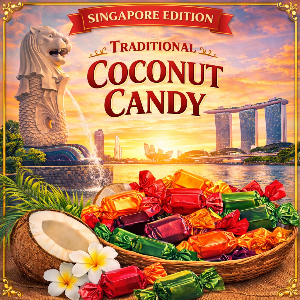 Coconut Candy (Singapore Tourist Souvenir Edition)
