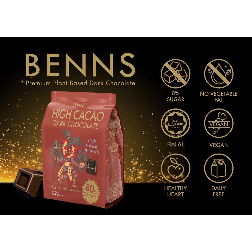 Benns Premium Dark Chocolate and Products