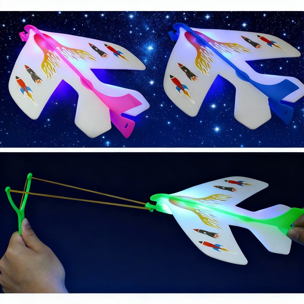 Childhood Toy Spinning Gyro, Pinball, Aeroplane with Light  and Mini Basketball