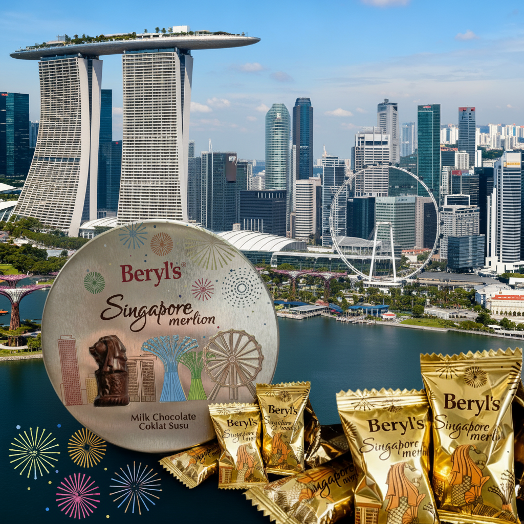 Beryl’s Singapore Merlion Milk Chocolate