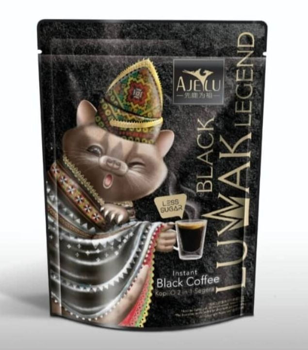 Black Coffee / White Coffee ( Ajelu Luwak Legend Coffee ) and Products