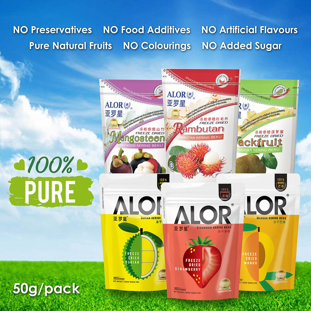 Alor Freeze Dried Mangosteen 50g