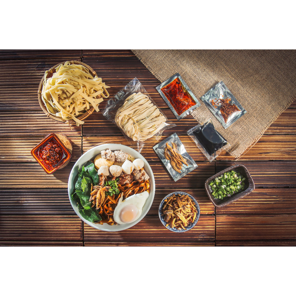 Grandma Ong Dried Spicy Shrimp/Soup Pan Mee