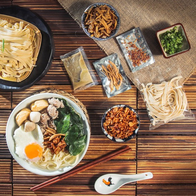 Grandma Ong Dried Spicy Shrimp/Soup Pan Mee