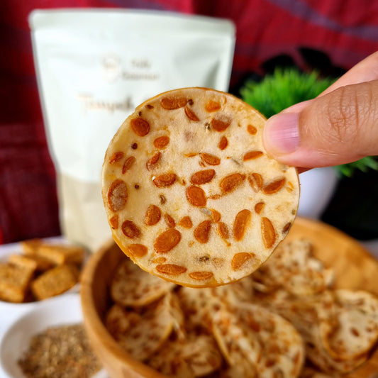 Truly Gourmet Natural Tempeh Chips (Black Pepper/Garlic/Sea Salted Flavour)