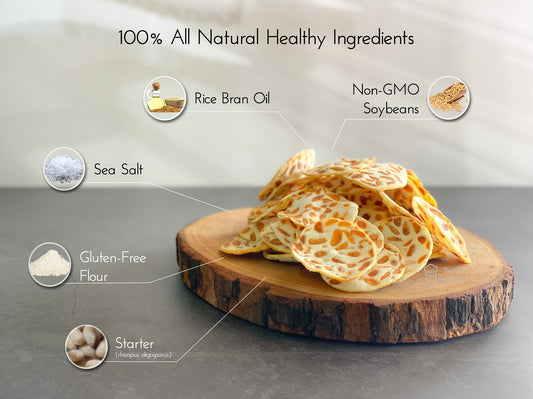 Truly Gourmet Natural Tempeh Chips - Sea Salt Flavour 80g
