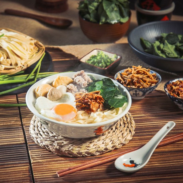 Grandma Ong Dried Spicy Shrimp/Soup Pan Mee