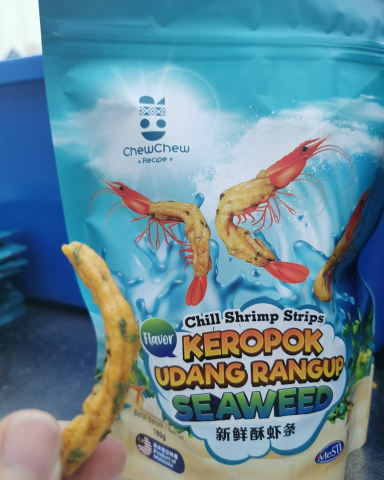 Jumbo Restaurant Salted Egg Prawn Chips (Love, Afare) and Products