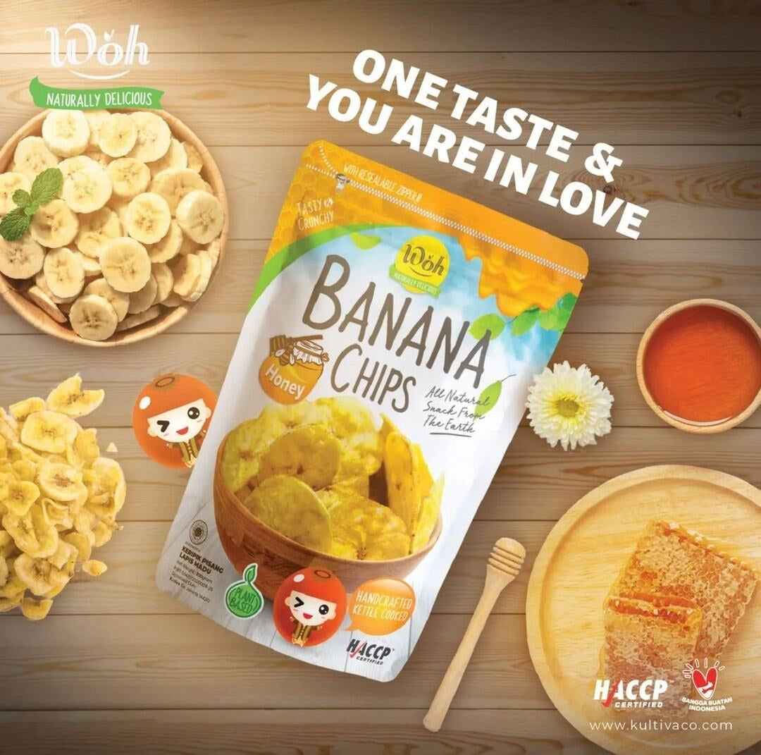 WOH Tempeh Chips 100g