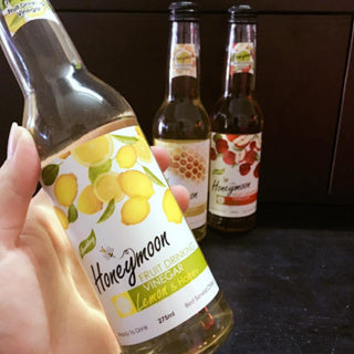 Honeymoon Sparkling Fruit Vinegar Drink ( Apple/ Lemon )
