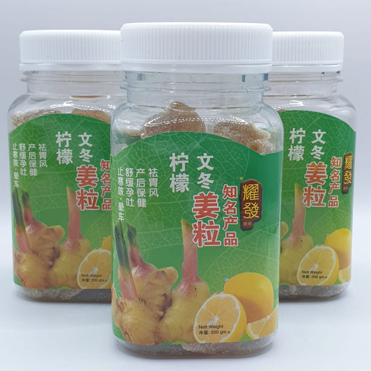 Bentong Ginger Lemon Slices