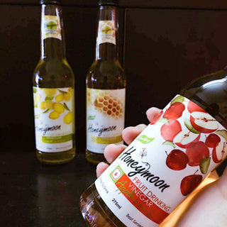 Honeymoon Sparkling Fruit Vinegar Drink ( Apple/ Lemon )