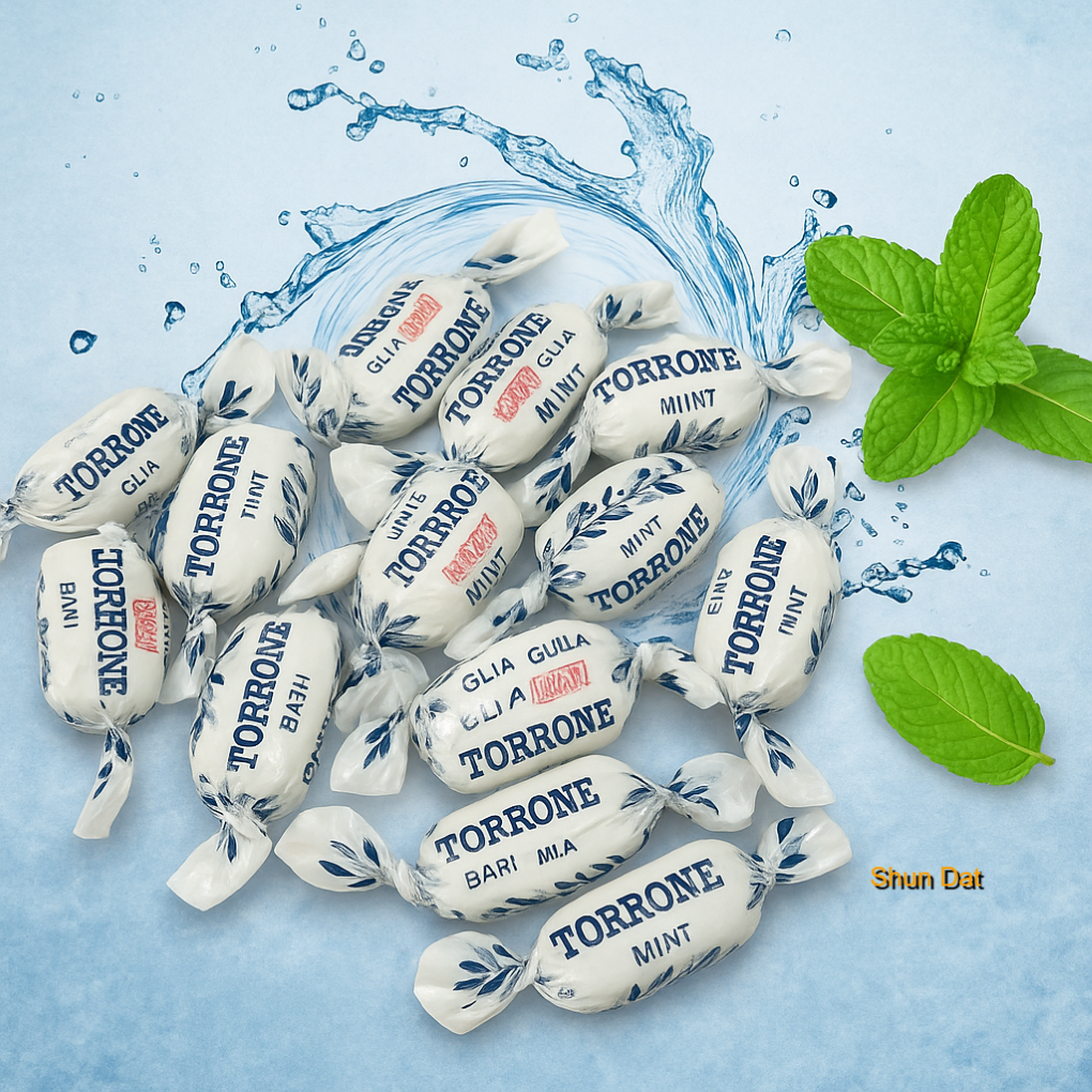 Torrone Assorted Flavour Candy -Top Orange/Union Mini Drop Candy/Barley Mint/ Chocolate Mint/Honey Lemon/Cool Mint