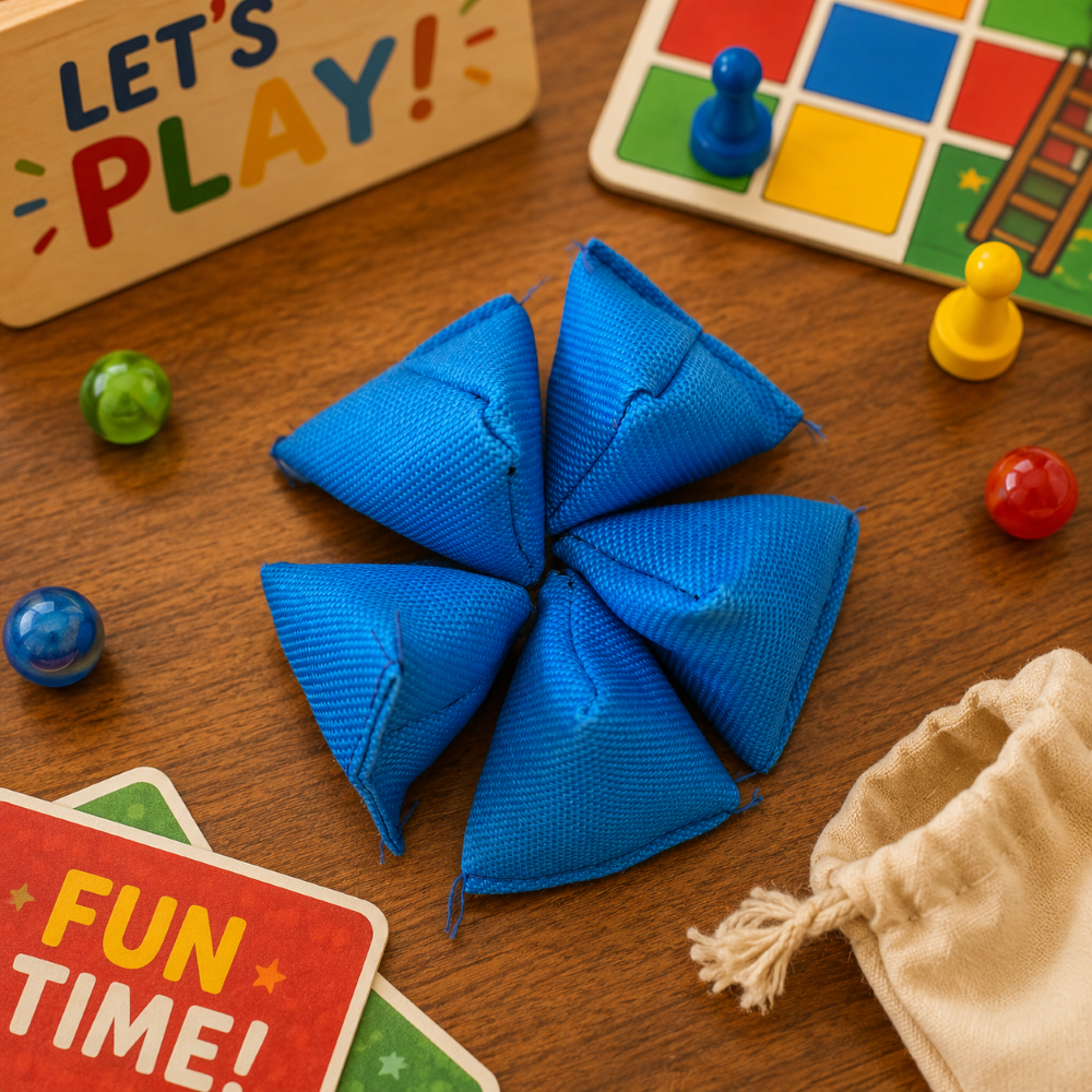 Traditional Childhood Toy Five Stones Game