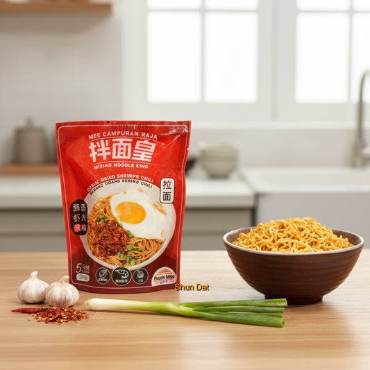 Chili Shrimp Ramen Noodle (Mixing Noodle King)