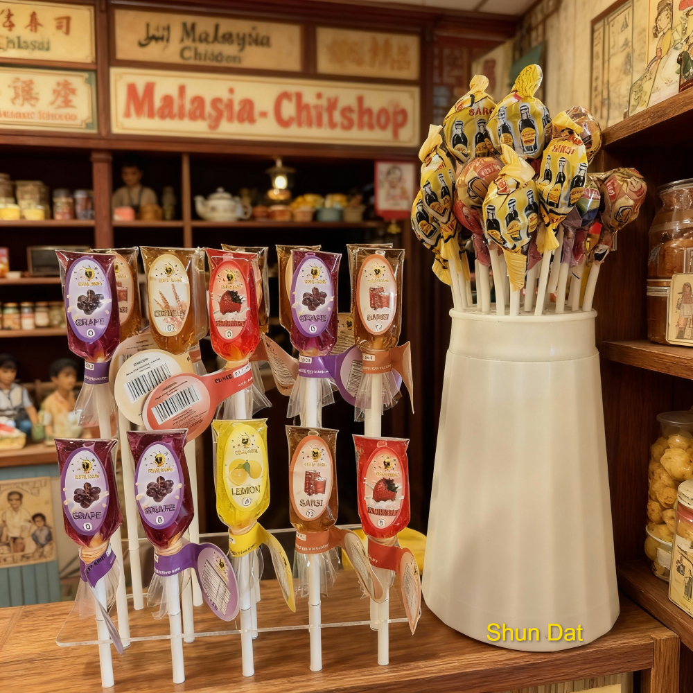 Fruit Juice Maltose Candy Stick (2 sticks) and Products