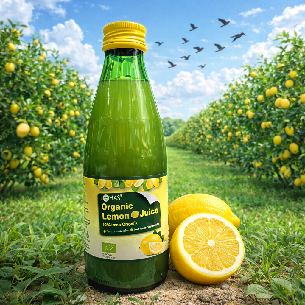 Lohas Organic Lemon Juice 250ml