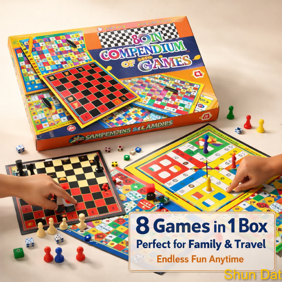 Childhood Game 8 in 1 Compendium of 8 games