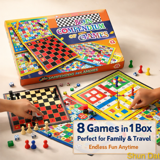 Childhood Game 8 in 1 Compendium of 8 games
