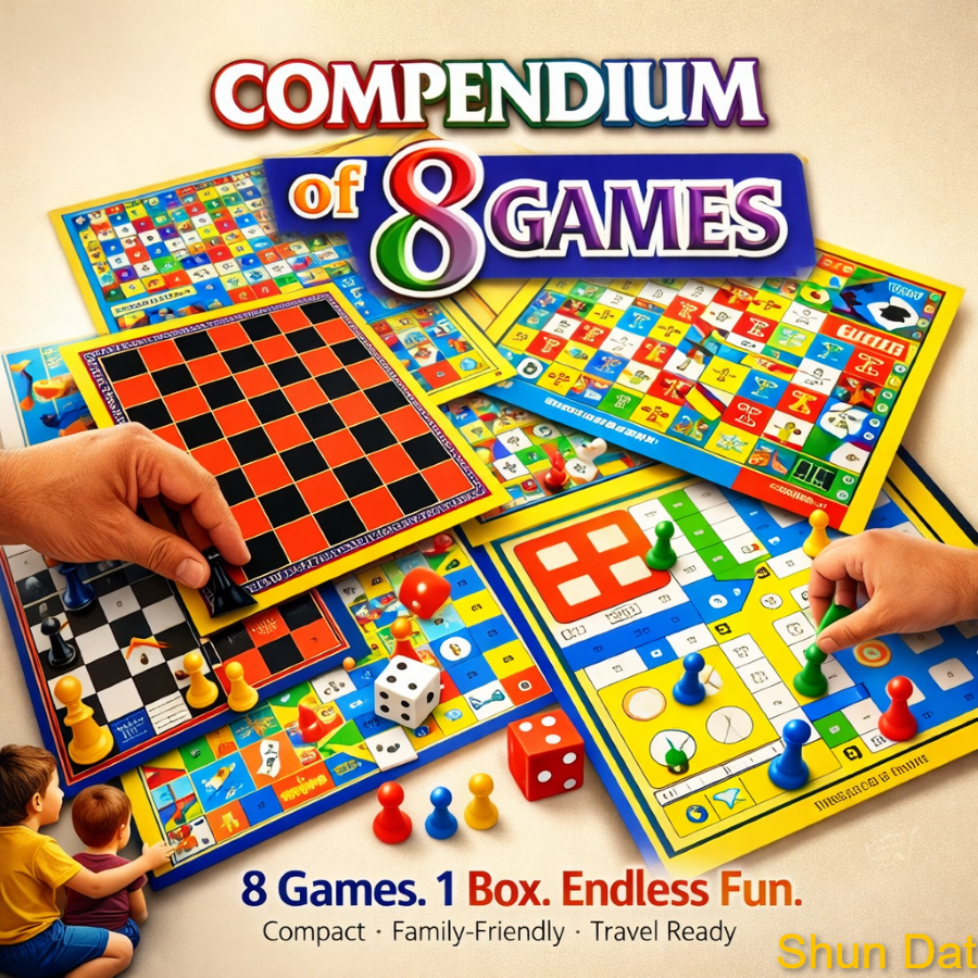 Childhood Game 8 in 1 Compendium of 8 games